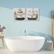 Stupell Industries Blue Relaxation Bathroom 2 Piece Canvas Wall Art Set, design by Janet Tava
